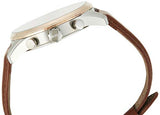 Hugo Boss Skymaster White Dial Brown Leather Strap Watch for Men - 1513786 Authentic Buy Shop Now