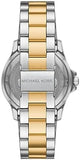 Michael Kors Everest Three Hand Silver Dial Two Tone Steel Strap Watch For Men - MK9141 Authentic Buy Shop Now