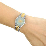 Gucci G Timeless Quartz Mother of Pearl Dial Two Tone Steel Strap Watch For Women - YA1265012 Authentic Buy Shop Now