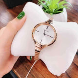 Calvin Klein Lively White Dial Rose Gold Steel Strap Watch for Women - K4U23626 Authentic Buy Shop Now
