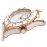 Marc Jacobs Blade White Dial White Leather Strap Watch for Women - MBM1179 Authentic Buy Shop Now