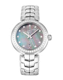 Tag Heuer Link Trilogy Cameron Diaz Diamonds Mother of Pearl Dial Silver Steel Strap Watch for Women - WAT1419.BA0954 Authentic Buy Shop Now