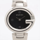 Gucci Guccisima Quartz Black Dial Silver Steel Strap Watch For Women - YA134501 Authentic Buy Shop Now