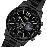 Hugo Boss Professional Black Dial Black Steel Strap Watch for Men - 1513528 Authentic Buy Shop Now