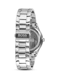 Hugo Boss Governer Black Dial Silver Steel Strap Watch for Men - 1513488 Authentic Buy Shop Now