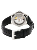 Gucci G Timeless Automatic Silver Dial Black Leather Strap Unisex Watch - YA126468 Authentic Buy Shop Now