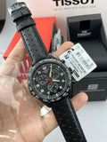 Tissot T Sport PRS 516 Chronograph Black Dial Black Leather Strap Watch for Men - T131.617.36.052.00 Authentic Buy Shop Now