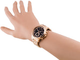 Tommy Hilfiger Claudia Black Dial Rose Gold Steel Strap Watch for Women - 1781820 Authentic Buy Shop Now