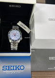 Seiko 5 Sports Automatic GMT SKX Sports Style Asia Exclusive Limited Edition Ice Blue Dial Silver Steel Strap Watch For Men - SSK029K1 Authentic Buy Shop Now
