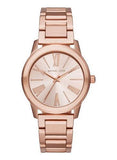 Michael Kors Hartman Rose Gold Dial Rose Gold Steel Strap Watch For Women - MK3491 Authentic Buy Shop Now