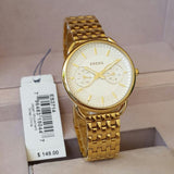 Fossil Tailor Gold Dial Gold Steel Strap Watch for Women - ES3714 Authentic Buy Shop Now
