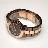Marc Jacobs Amy Grey Dial Two Tone Steel Strap Watch for Women - MBM3195 Authentic Buy Shop Now