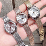 Guess Whisper Silver Dial Rose Gold Mesh Bracelet Watch for Women - W1084L3 Authentic Buy Shop Now