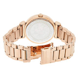 Michael Kors Catlin Black Diamonds Dial Rose Gold Steel Strap Watch for Women - MK3356 Authentic Buy Shop Now