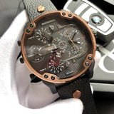 Diesel Mr Daddy 2.0 Chronograph Black Dial Black Steel Strap Watch For Men - DZ7400 Authentic Buy Shop Now