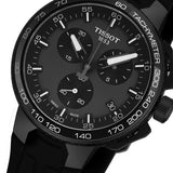 Tissot T Race Cycling Chronograph Black Dial Black Rubber Strap Watch For Men - T111.417.37.441.03 Authentic Buy Shop Now