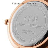 Daniel Wellington Classic Petite Dover Black Dial White NATO Strap Watch For Women - DW001000314 Authentic Buy Shop Now