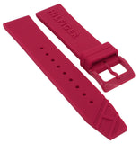 Tommy Hilfiger Denim Quartz Red Dial Red Rubber Strap Watch for Men - 1791480 Authentic Buy Shop Now