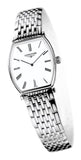 Longines La Grande Classique de Longines Tonneau White Dial Silver Steel Strap Watch for Women - L4.205.4.11.6 Authentic Buy Shop Now