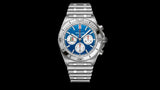 Breitling Chronomat B01 42 Six Nations Italy Blue Dial Silver Steel Strap Watch for Men - AB0134A41C1A1 Authentic Buy Shop Now