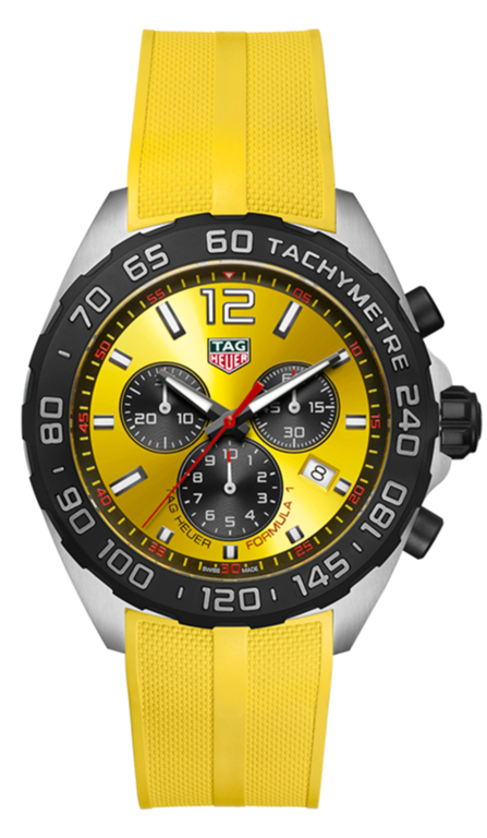 Tag Heuer Formula 1 Yellow Dial Watch for Men - CAZ101AM.FT8054 Authentic Buy Shop Now