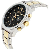 Hugo Boss Professional Black Dial Two Tone Steel Strap Watch for Men - 1513529 Authentic Buy Shop Now