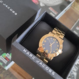 Marc Jacobs Amy Grey Dial Two Tone Steel Strap Watch for Women - MBM8597 Authentic Buy Shop Now