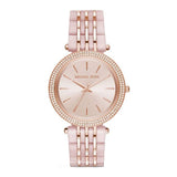 Michael Kors Darci Rose Gold Dial Two Tone Steel Strap Watch for Women - MK4327 Authentic Buy Shop Now