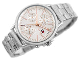 Tommy Hilfiger Carly White Dial Silver Stainless Steel Strap Watch for Women - 1781787 Authentic Buy Shop Now