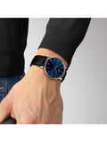 Tissot Everytime Gent Blue Dial Black Leather Strap Watch for Men - T143.410.16.041.00 Authentic Buy Shop Now