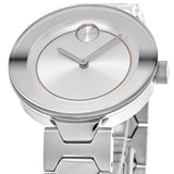 Movado Bold Silver Dial Silver Steel Strap Watch For Women - 3600381 Authentic Buy Shop Now