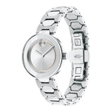 Movado Bold Silver Dial Silver Steel Strap Watch For Women - 3600381 Authentic Buy Shop Now