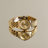 Michael Kors Lexington Analog Gold Dial Gold Steel Strap Watch for Women - MK4741 Authentic Buy Shop Now