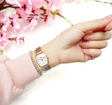 Longines La Grande Classique White Dial Two Tone Mesh Bracelet Watch for Women - L4.205.2.87.7 Authentic Buy Shop Now