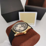 Michael Kors Quartz Black Dial Black Silicone Strap Watch For Women - MK6944 Authentic Buy Shop Now
