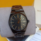 Michael Kors Channing Quartz Black Dial Black Steel Strap Watch For Women - MK6625 Authentic Buy Shop Now