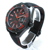 Tag Heuer Aquaracer Caliber 5 Black Dial Black Nylon Strap Watch for Men - WAY208A.FC6381 Authentic Buy Shop Now