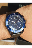 Hugo Boss Ocean Edition Blue Dial Black Mesh Bracelet Watch for Men - 1513702 Authentic Buy Shop Now