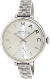 Marc Jacobs Sally Silver Dial Silver Steel Strap Watch for Women - MBM3362 Authentic Buy Shop Now