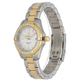 Tag Heuer Aquaracer Diamonds Mother of Pearl Dial Two Tone Steel Strap Watch for Women - WBD1321.BB0320 Authentic Buy Shop Now