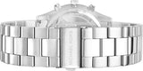 Michael Kors Slim Runway Chronograph Blue Dial Silver Steel Strap Watch For Men - MK8917 Authentic Buy Shop Now