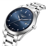 Longines Master Collection Automatic 40mm Blue Dial Silver Steel Strap Watch for Men - L2.793.4.97.6 Authentic Buy Shop Now