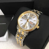 Marc Jacobs Fergus Silver Dial Two Tone Steel Strap Watch for Women - MBM3426 Authentic Buy Shop Now