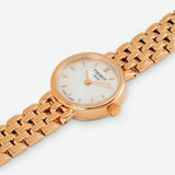 Tissot T Lady Lovely Mother of Pearl Dial Rose Gold Steel Strap Watch For Women - T058.009.33.111.00 Authentic Buy Shop Now