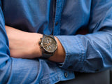 Hugo Boss Skymaster Grey Dial Grey Mesh Bracelet Watch for Men - 1513837 Authentic Buy Shop Now