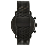 Emporio Armani Aviator Black Dial Black Mesh Bracelet Watch For Men - AR11142 Authentic Buy Shop Now