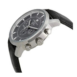 Tommy Hilfiger Harrison Chronograph Black Dial Black Leather Strap Watch for Men - 1790875 Authentic Buy Shop Now