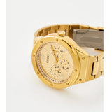 Guess Scope Gold Dial Gold Steel Strap Watch for Men - GW0454G2 Authentic Buy Shop Now