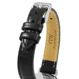 Daniel Wellington Classic Petite Reading White Dial Black Leather Strap Watch For Women - DW00100241 Authentic Buy Shop Now