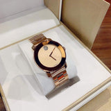 Movado Bold Rose Gold Dial Rose Gold Steel Strap Watch For Women - 3600335 Authentic Buy Shop Now